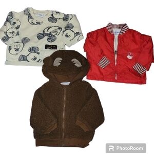 Bundle of 3 baby jackets/sweater 👶 💕
